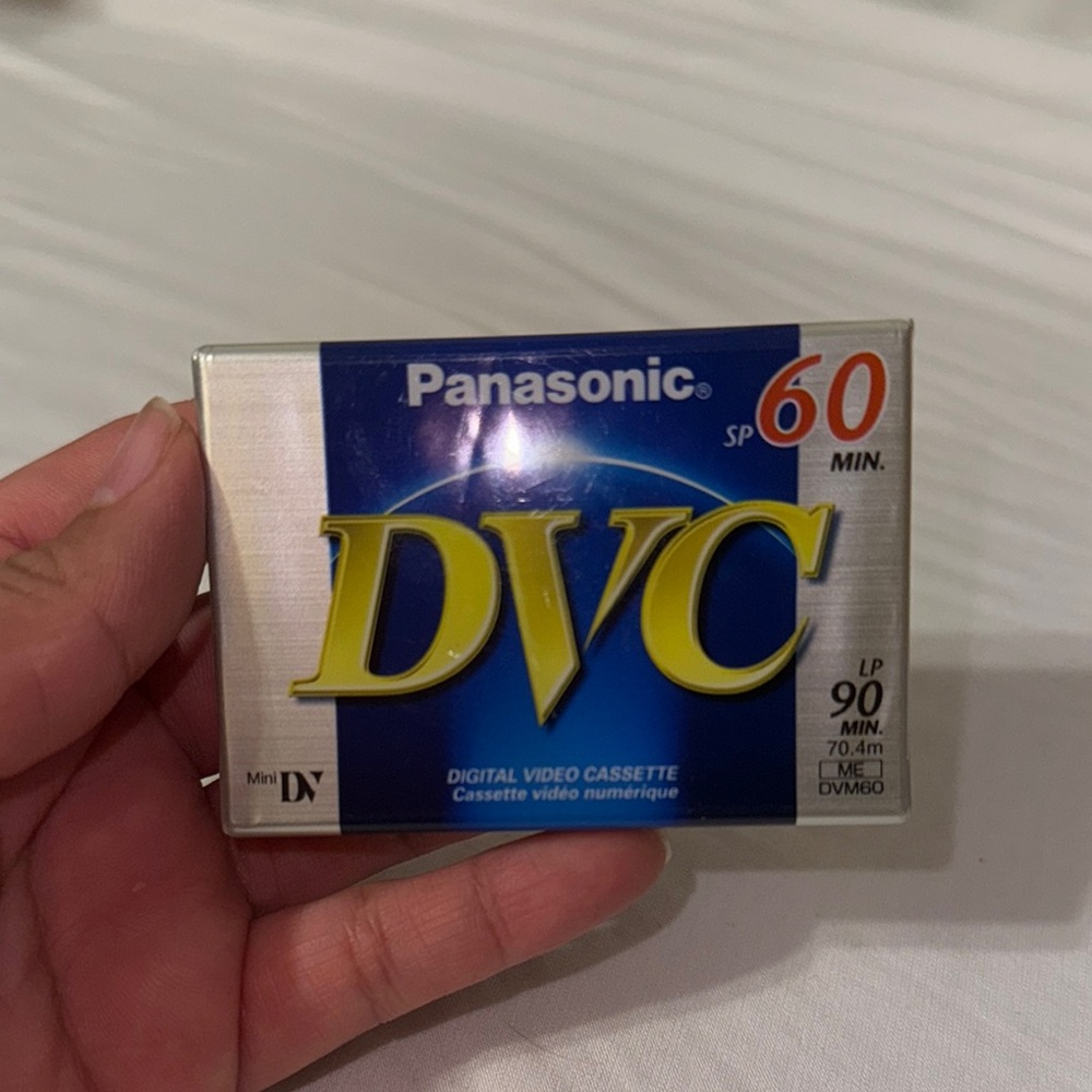 Panasonic 60/90min Mini DV Digital Video Cassette DVC Tape